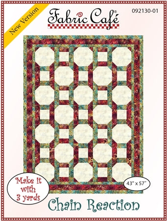 Chain Reaction 3yd Quilt Pattern by Fabric Cafe