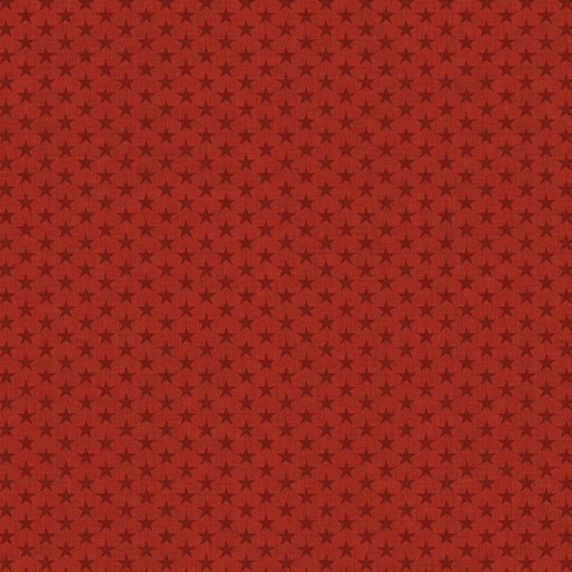 Textured Stars Red