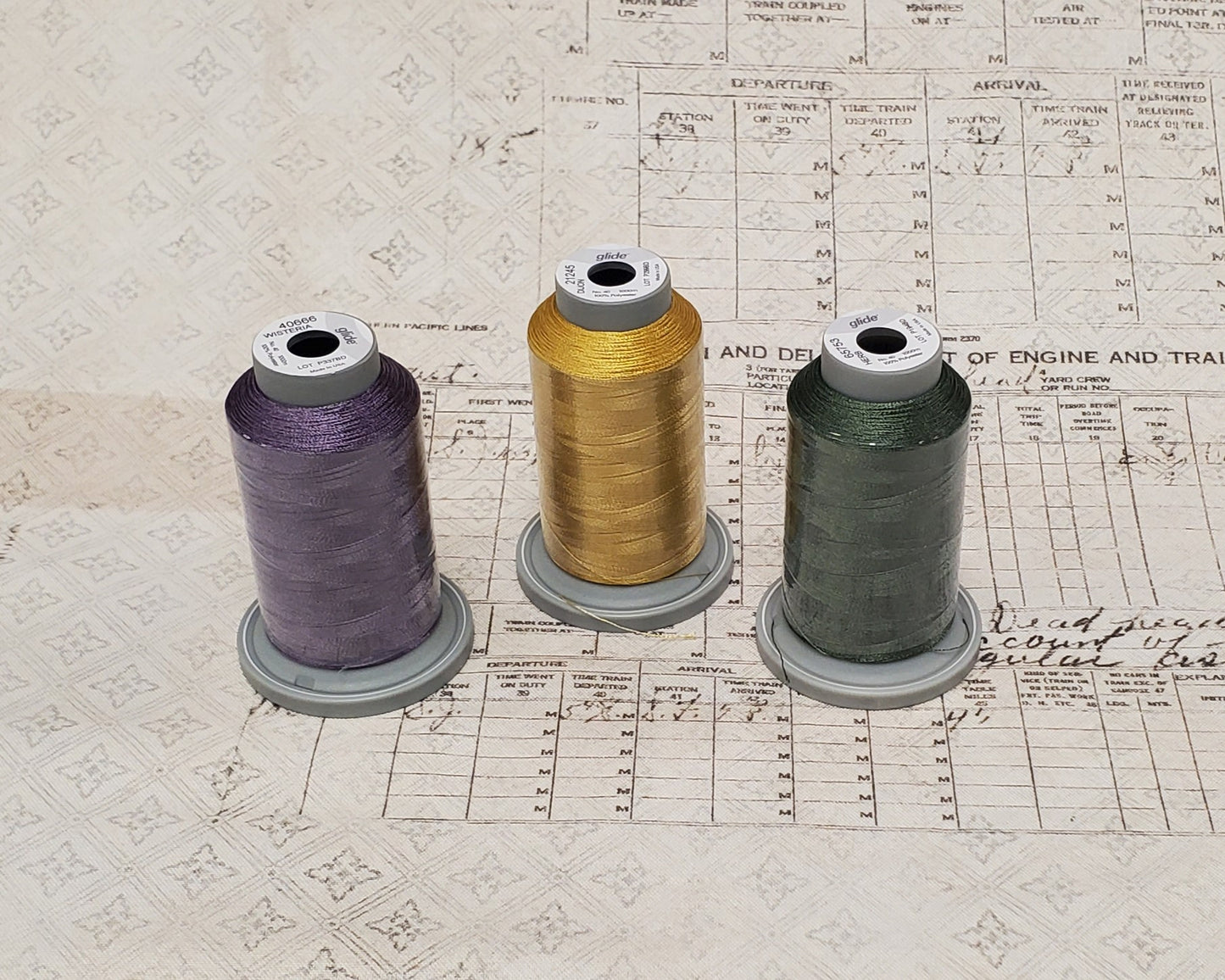 Glide Mini Spools - Tim Holtz Palette September Multi Thread Bundle