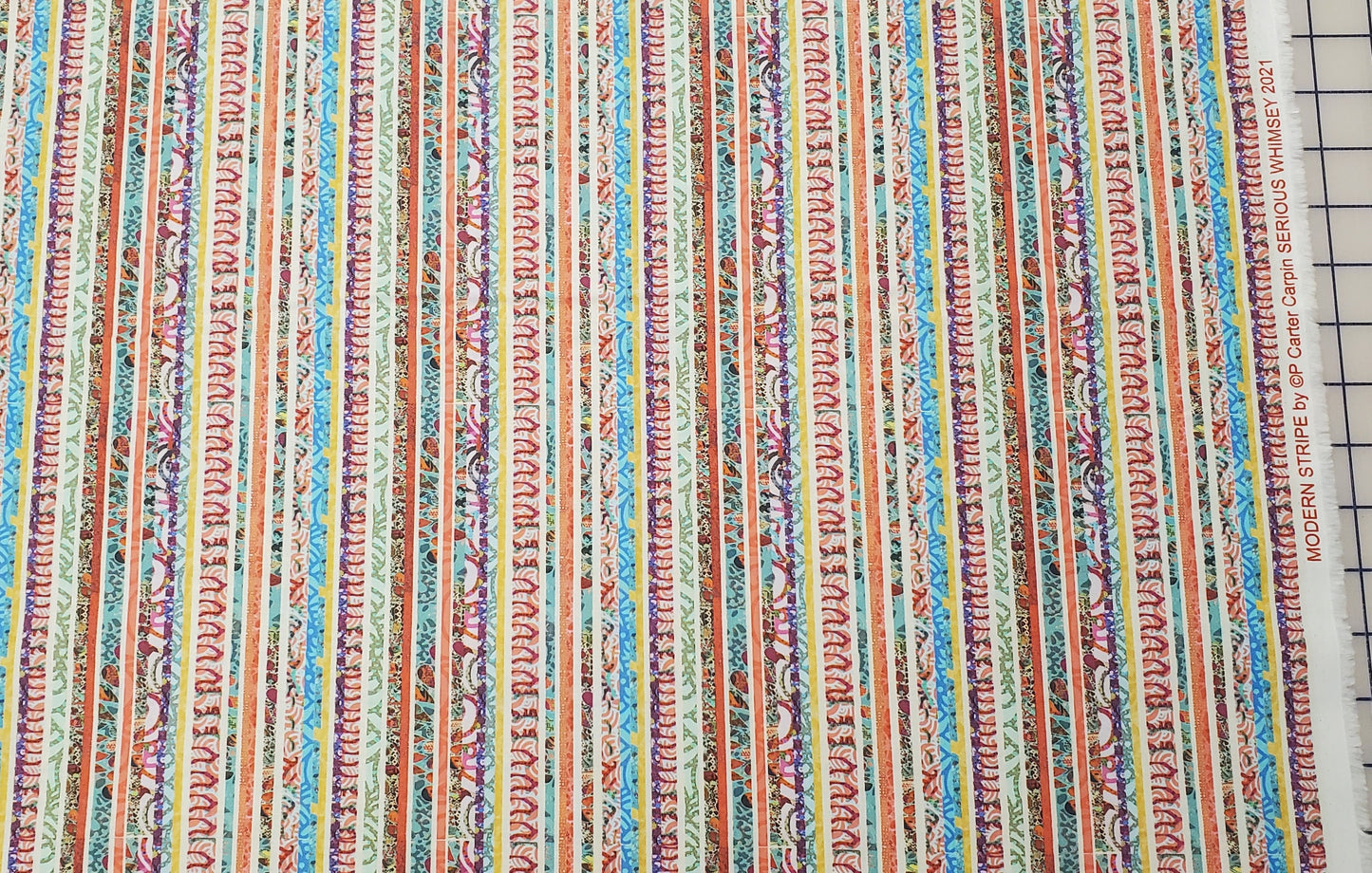 Modern Stripe - Multi - P Carter Carpin's - Serious Whimsey