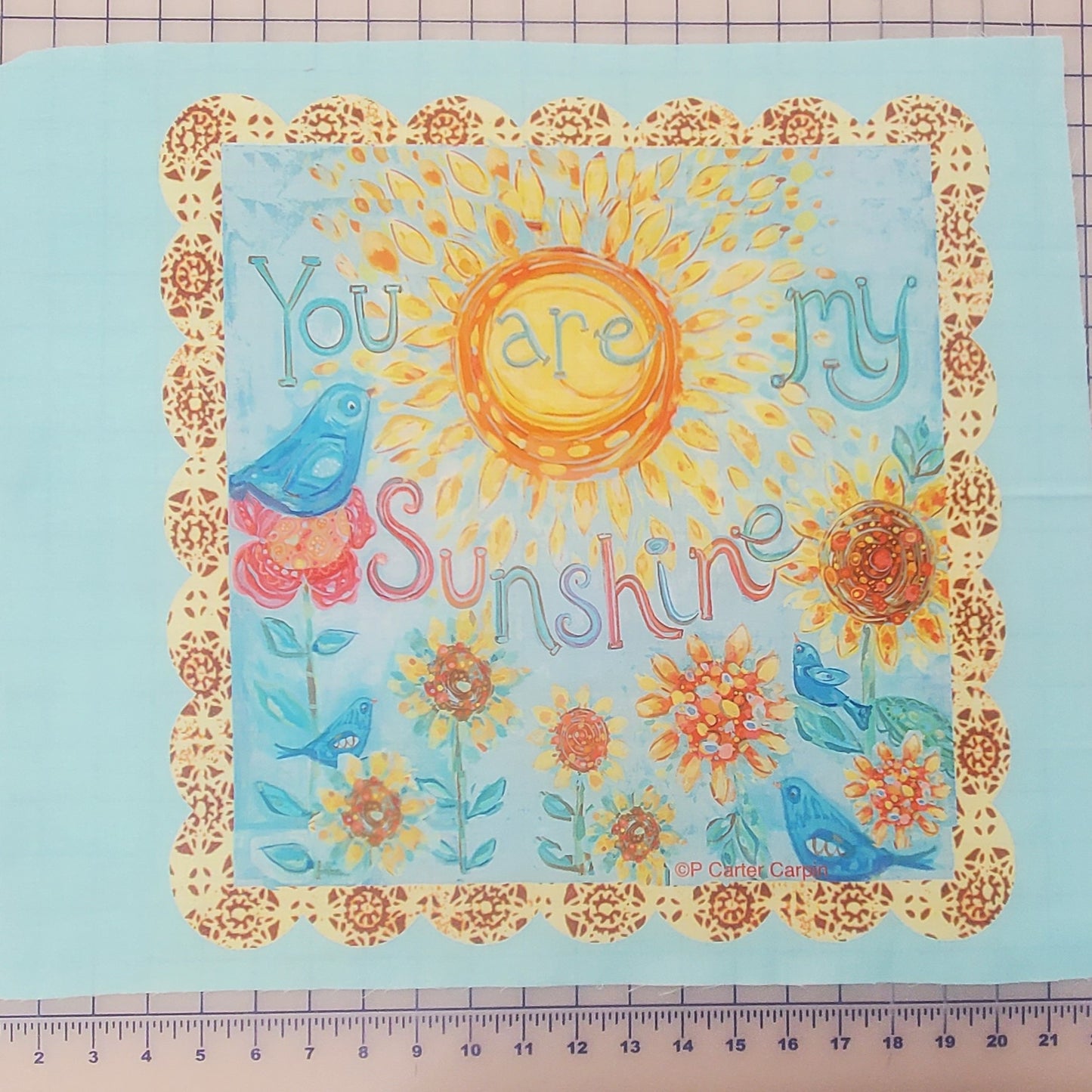Sunshine Garden - P Carter Carpin's - Serious Whimsey