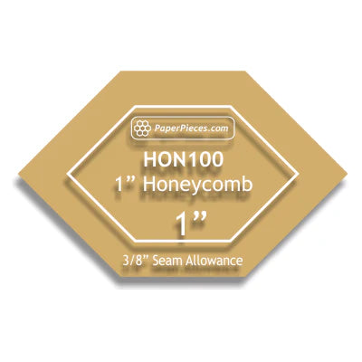 1" Honeycomb Acrylic Template