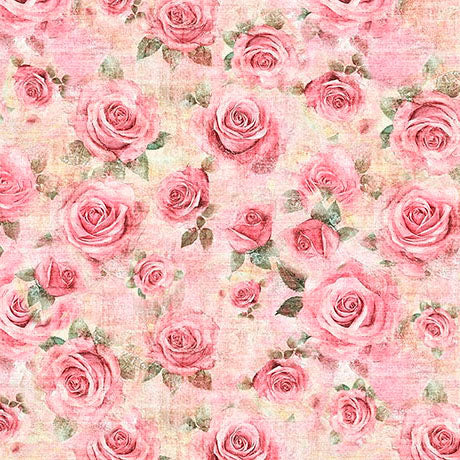 Sew Shabby Chic - Roses - Pink