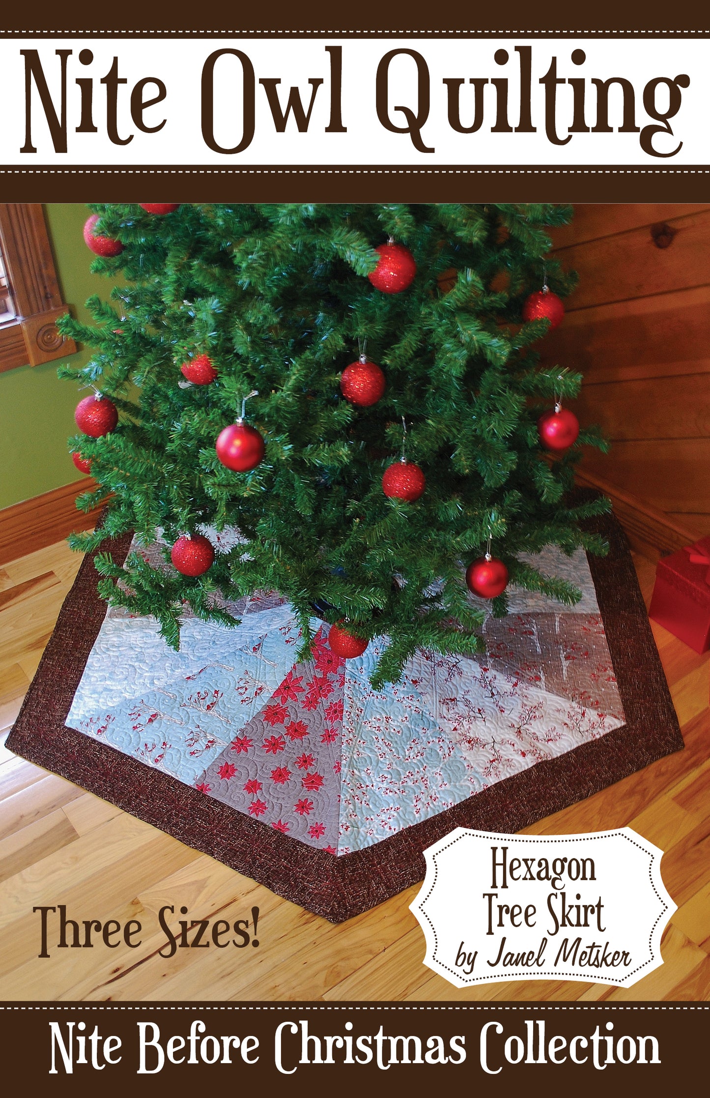 Hexagon Tree Skirt pattern - NOQ