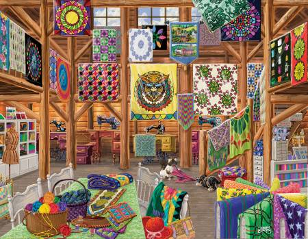 Quilted with Love - 1000 pc Jigsaw Puzzle