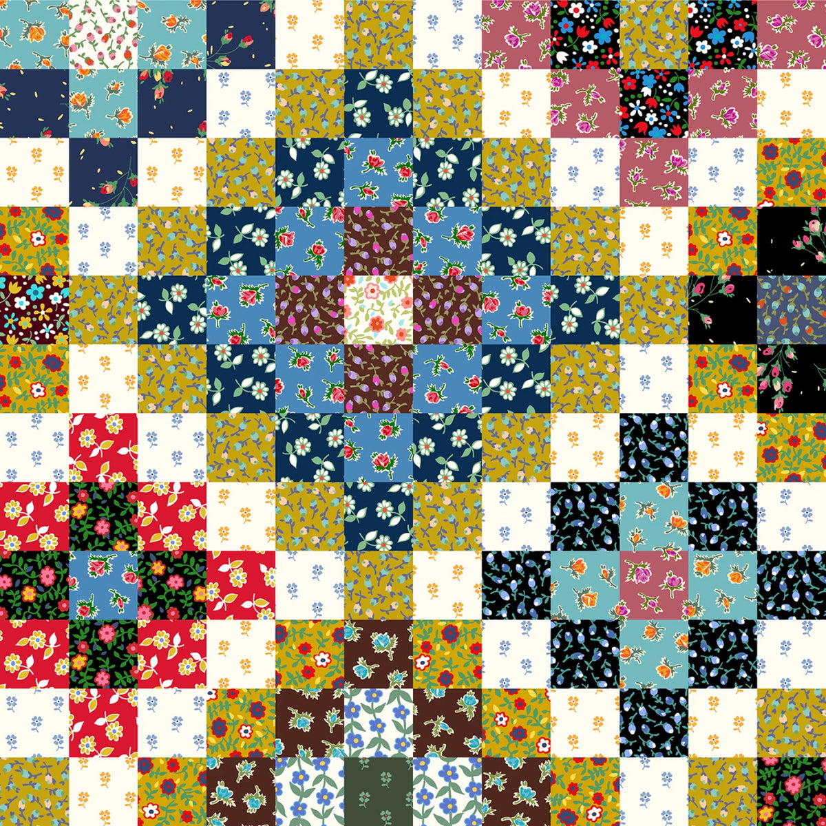 Multi Trip Around the Garden - Whole Cloth