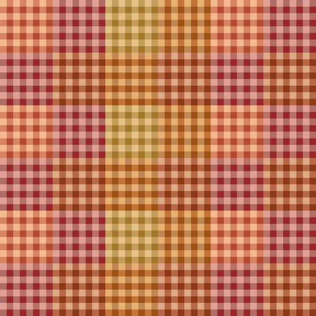 Basket of Autumn Blessings - Pumpkin Multi- Plaid