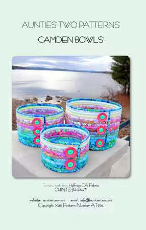 Camden Bowls Paper Pattern by Aunties Two Patterns