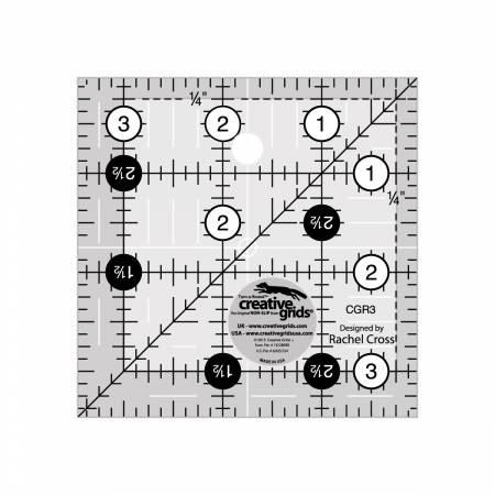 Creative Grids Quilt Ruler 3 1/2"