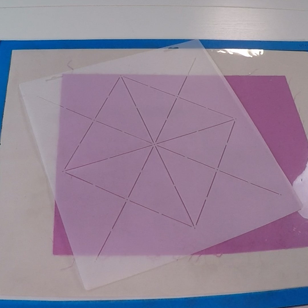 Criss Cross Stencil