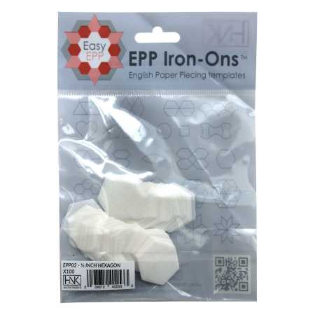 EPP Iron-On 1/2 inch Hexagons