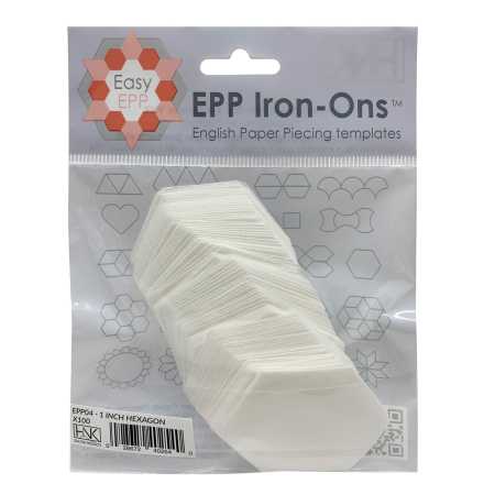 EPP Iron-On 1 inch Hexagons