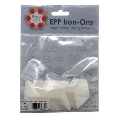 EPP Iron-On 1 inch 60 degree Diamond