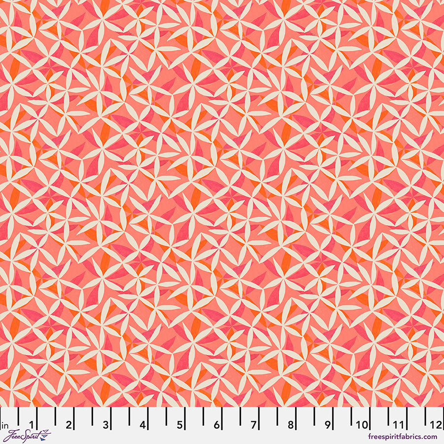 Star Flower Dance - Coral / Flourish & Bloom Collection