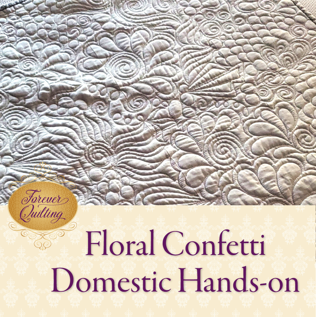 Class - Floral Confetti DM / LA Machine class 12/18