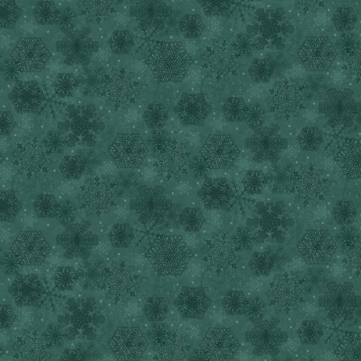Gifts of Gratitude - Snowflakes - Teal