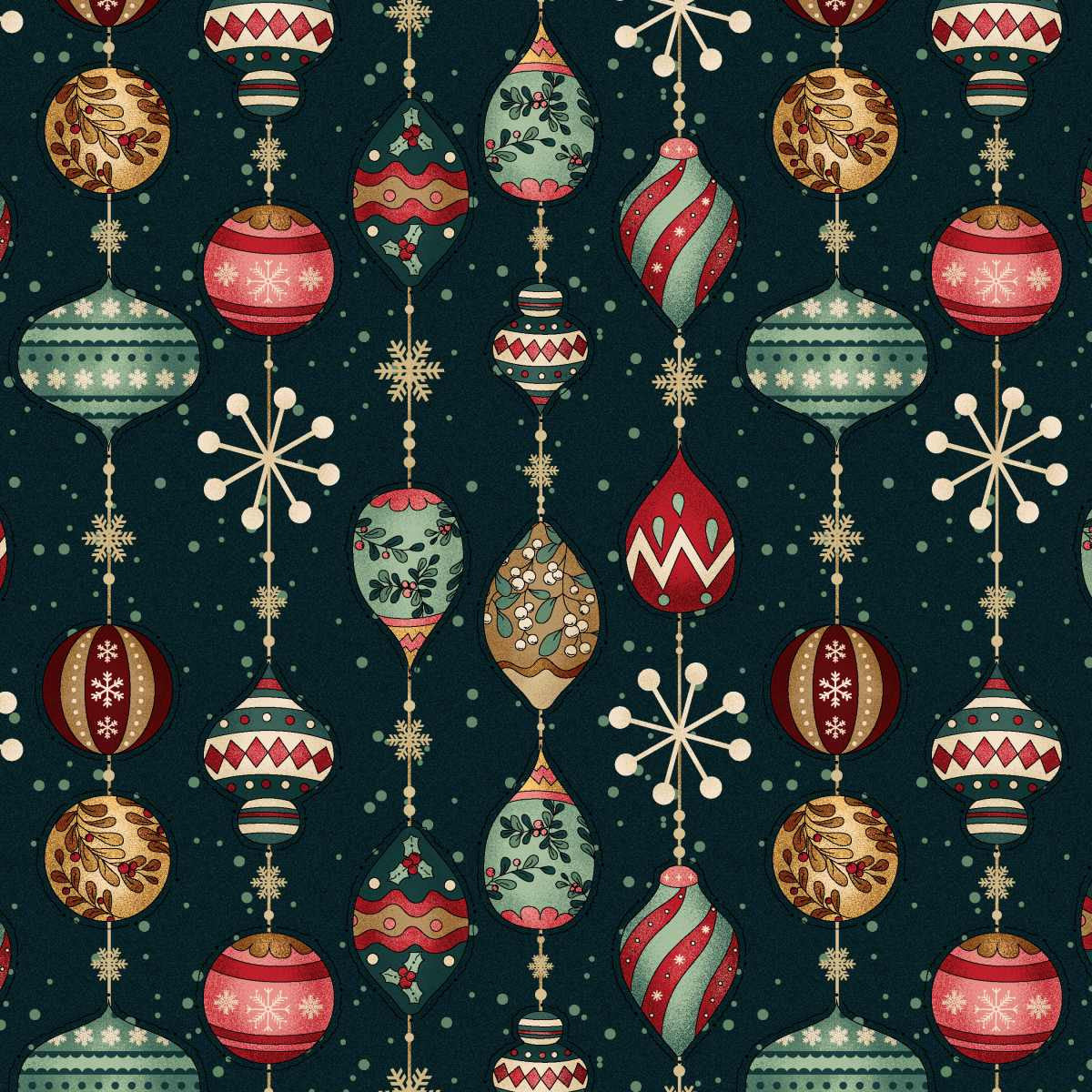 Gifts of Gratitude - Ornaments - Teal