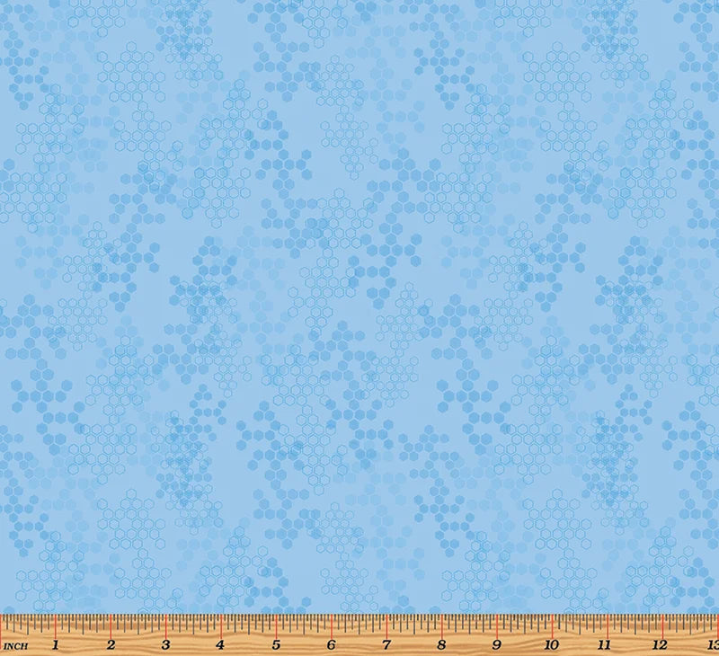Missouri Shop Hop 2026 - Hexagonal Blue