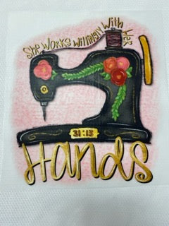 She Works with her Hands T-Shirt