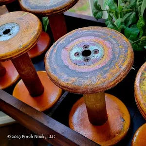 Wooden Spools - JUMBO - Empty