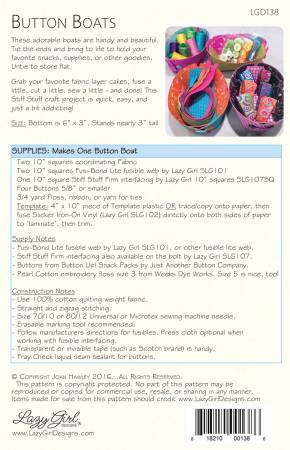 Button Boats pattern