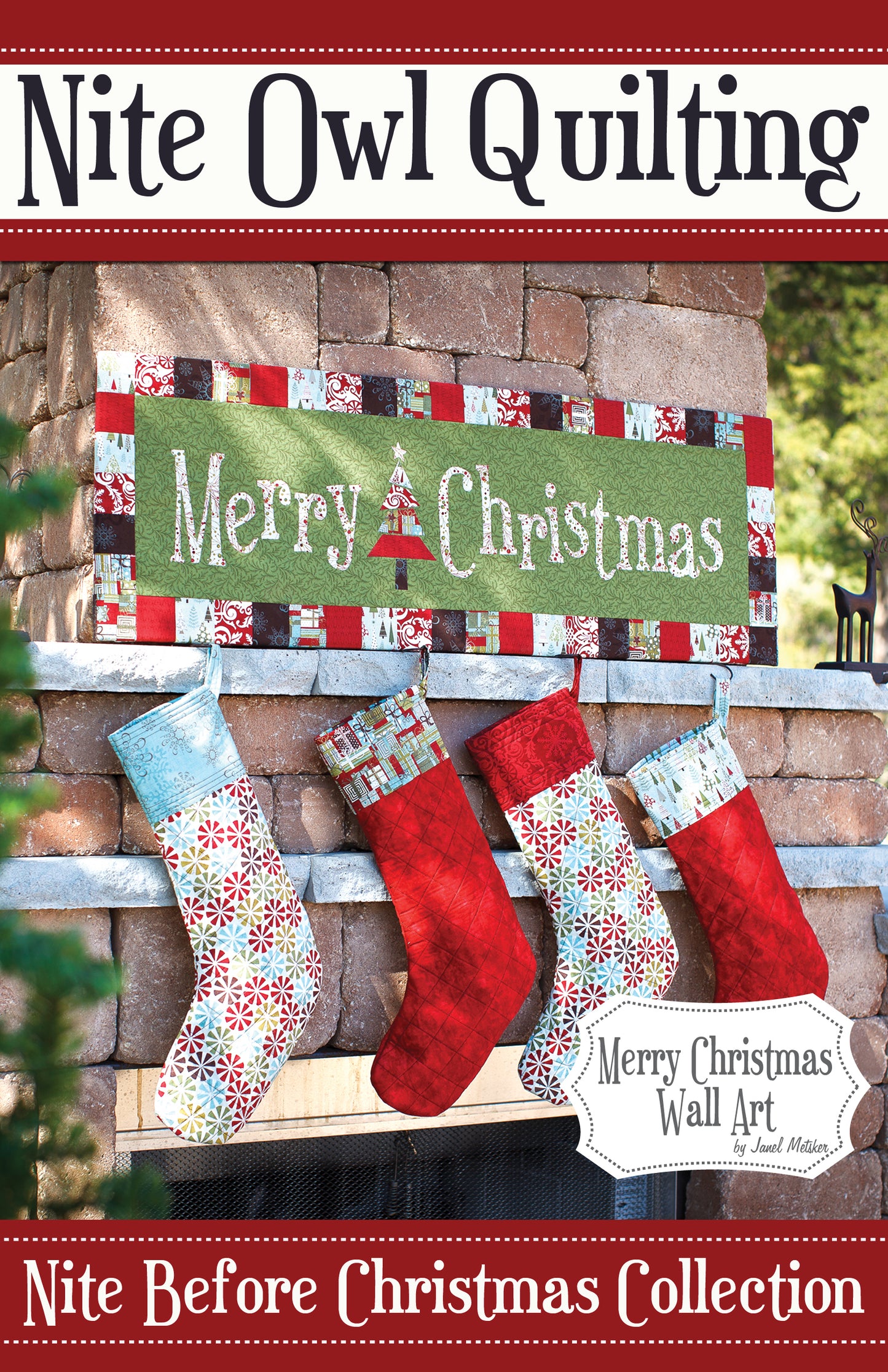 Merry Christmas Wall Art pattern - NOQ