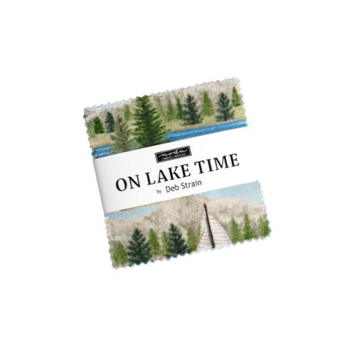 On Lake Time Mini Charm by Moda