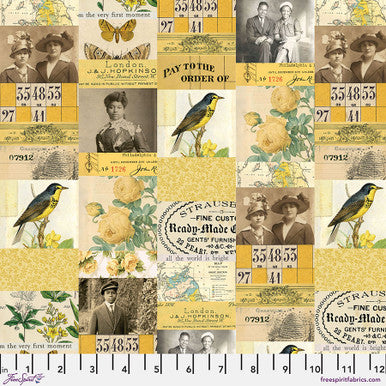 Tim Holtz Yellow Palette Collection - Yellow Collage