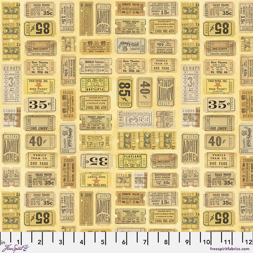 Tim Holtz Yellow Palette Collection - Yellow Tickets