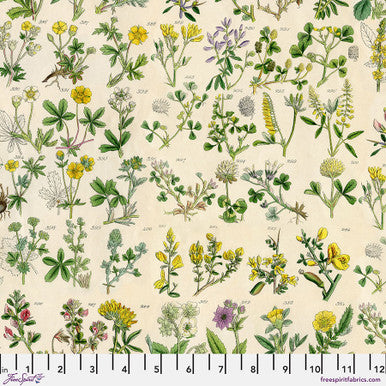 Tim Holtz Yellow Palette Collection - Yellow Botanical