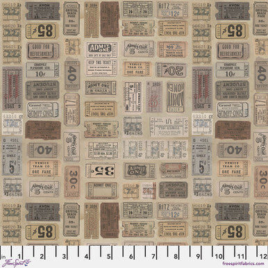 Tim Holtz Neutral Palette Collection - Neutral Tickets