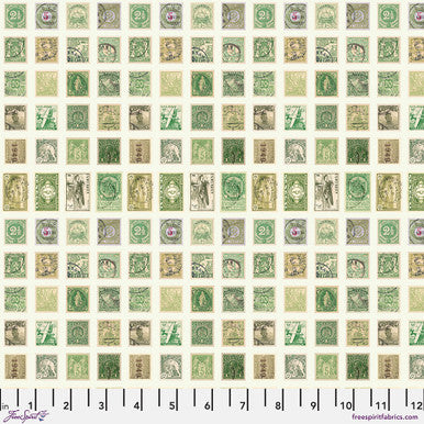 Tim Holtz Green Palette Collection - Green Stamps