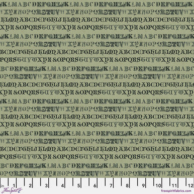 Tim Holtz Green Palette Collection - Green Typography