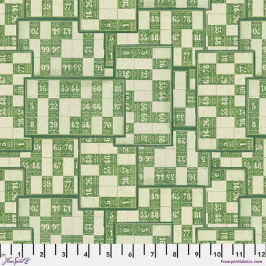 Tim Holtz Green Palette Collection - Green Numbers