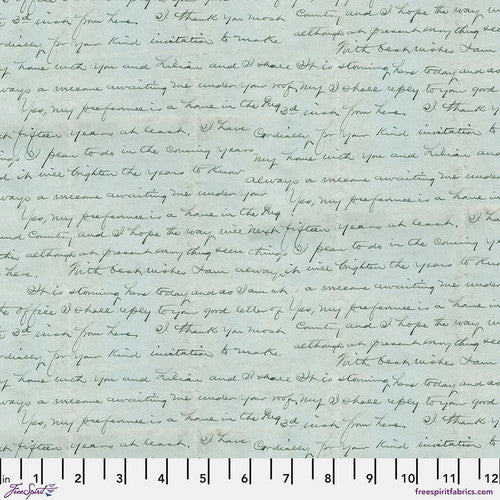 Tim Holtz Blue Palette Collection - Blue Script