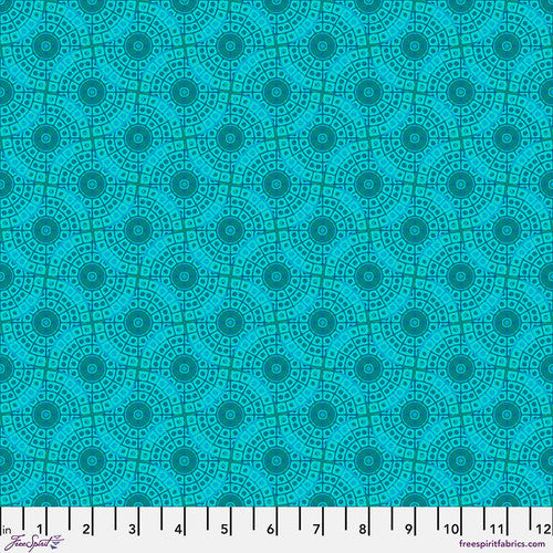 Chandelier Small - Aqua - Billy Reue Mosaic