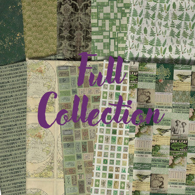 Tim Holtz Green Palette - Fat Quarter Bundle