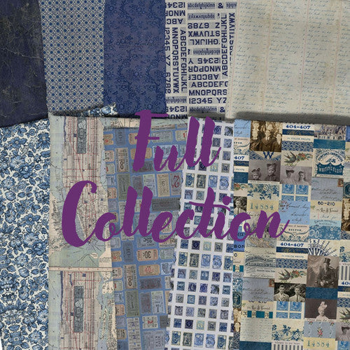 Tim Holtz Indigo Palette - Fat Quarter Bundle