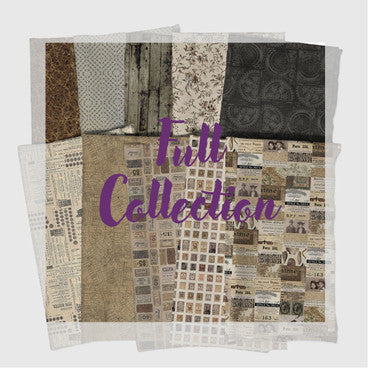 Tim Holtz Neutral Palette - Fat Quarter Bundle