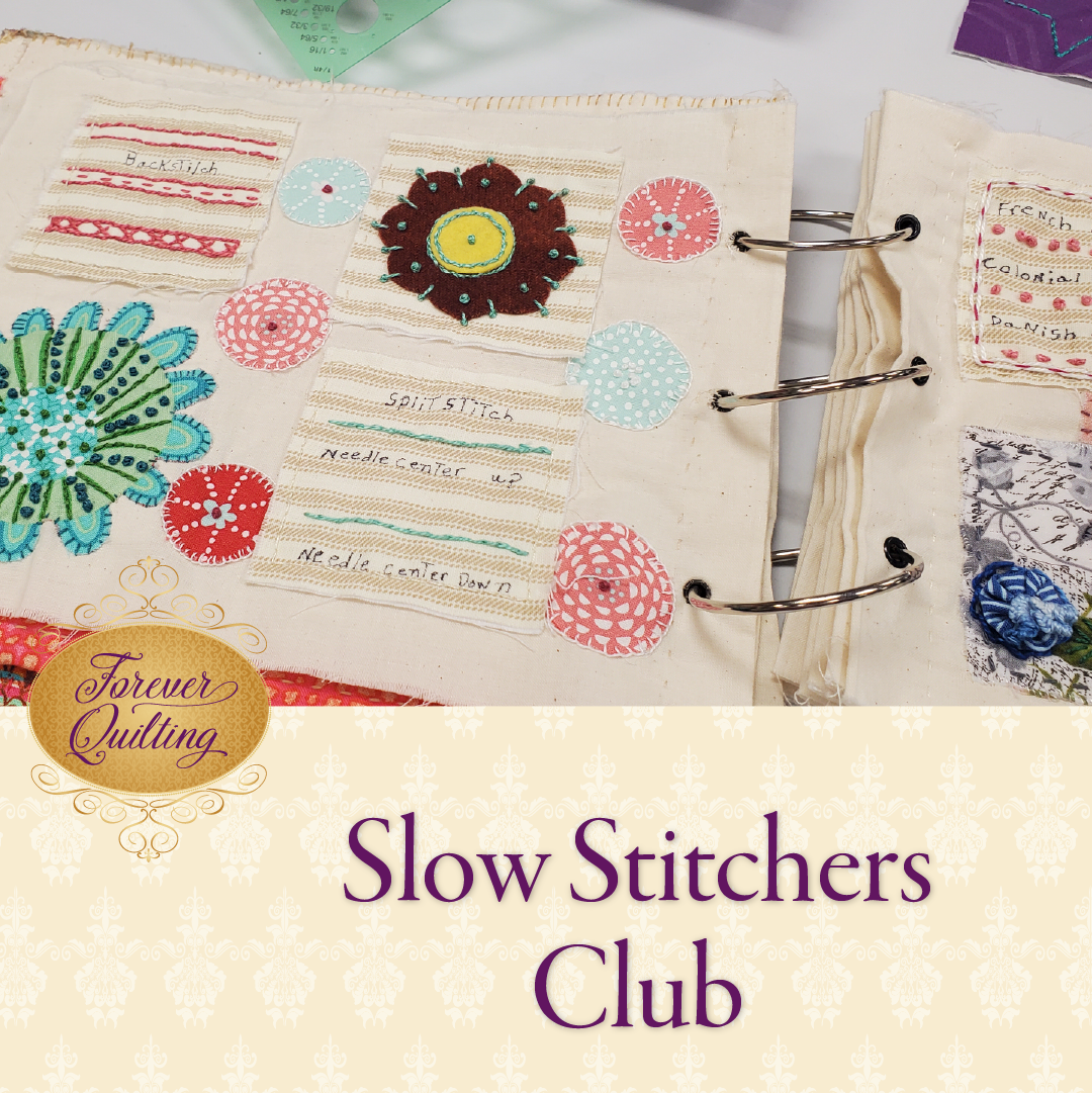 Slow Stitchers Club - 9/12