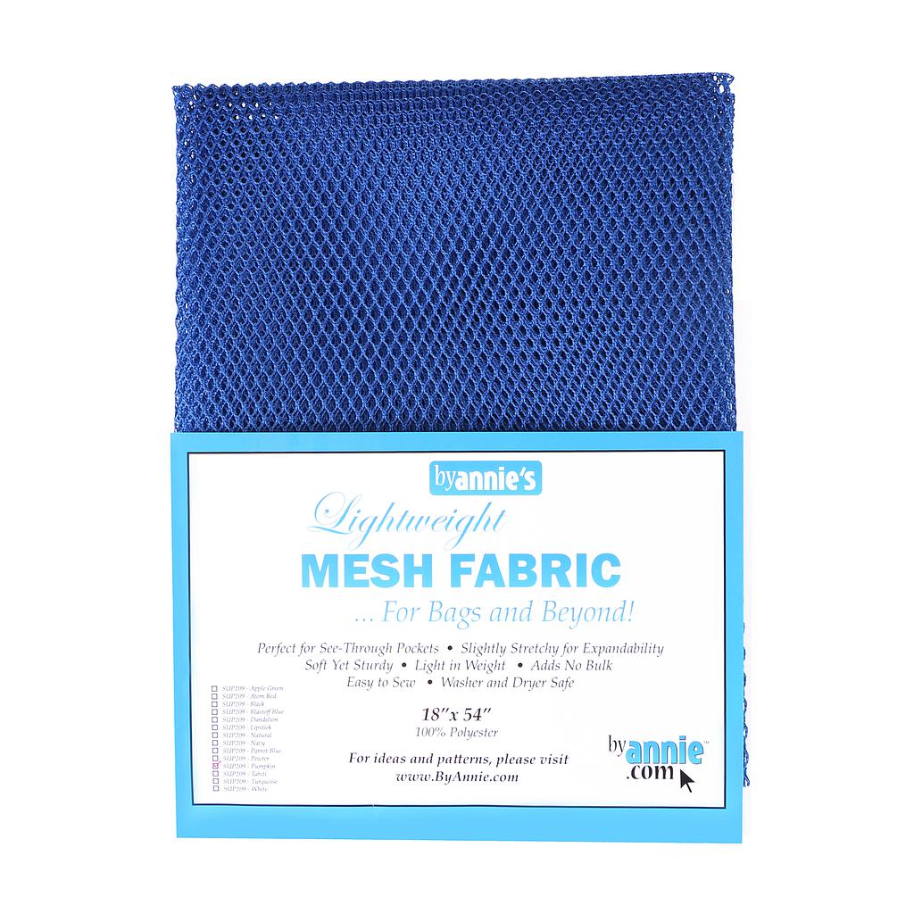 Lightweight Mesh Fabric BLASTOFF BLUE - byAnnie's
