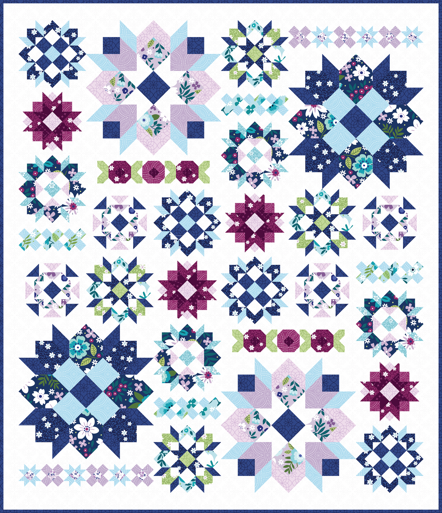 Seaglass Cottage Sampler BOM