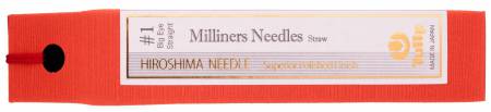 MILLINERS NEEDLES BIG EYE STRAIGHT NO 1