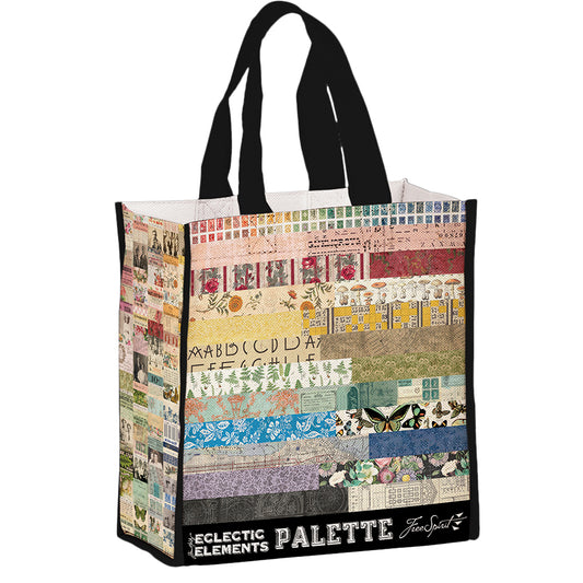 Eclectic Elements Palette by Tim Holtz: Shopping Tote Bag