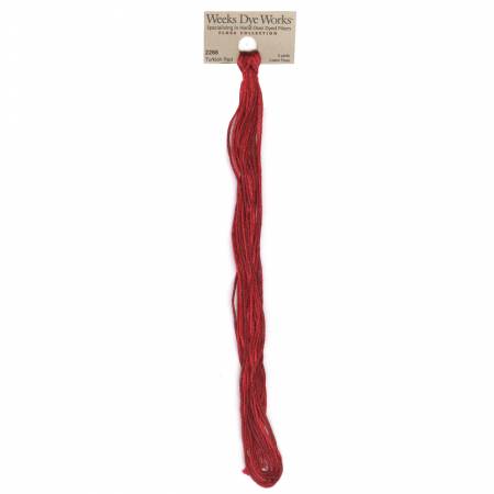 Embroidery Floss Turkish Red