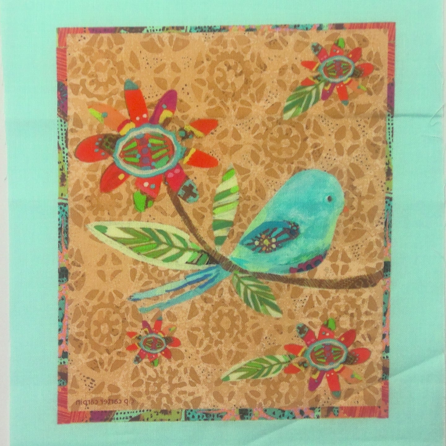 Bird 1 panel - P Carter Carpin's - Serious Whimsey