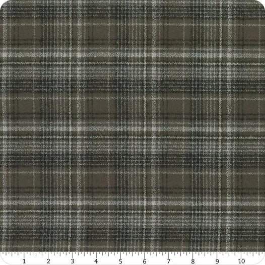 Plaid Shadow Mammoth Organic Flannel
