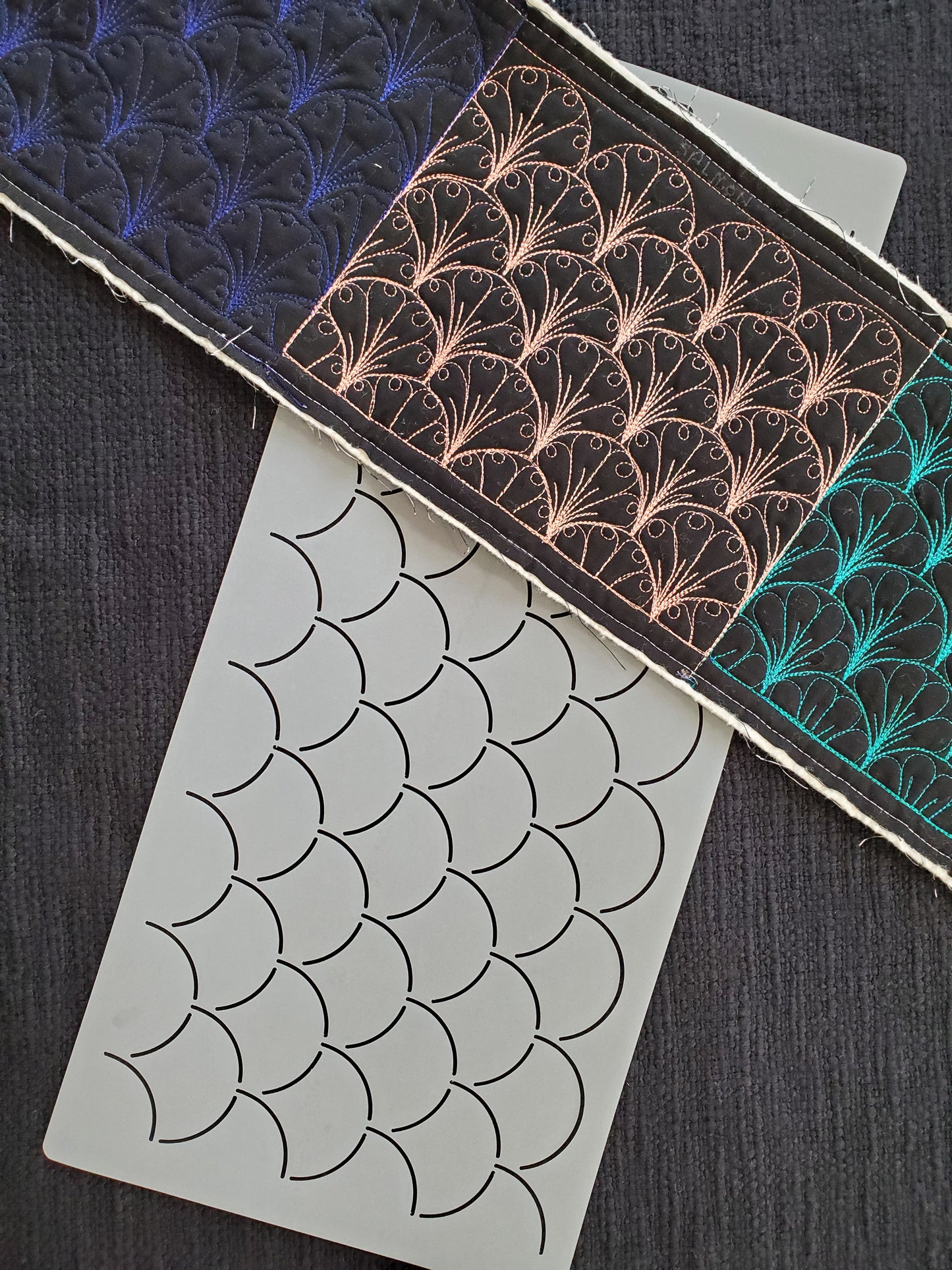 2" Clamshell Stencil