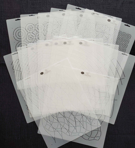 Stencil Bundle (Complete set of 14 stencils) Green Bundle