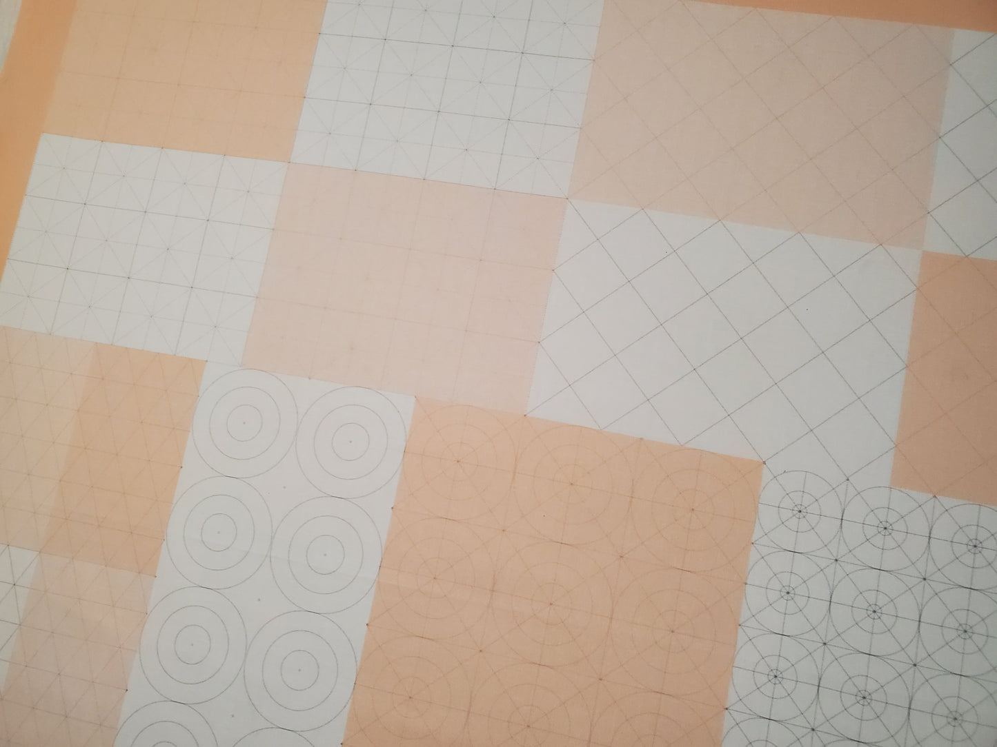 Grids Galore - Pre-printed panel